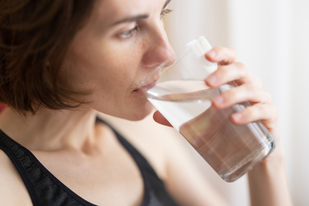 Photo drink too much water