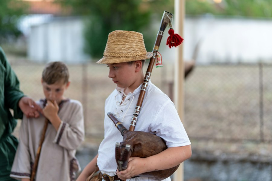 Photo Romanian cultural traditions