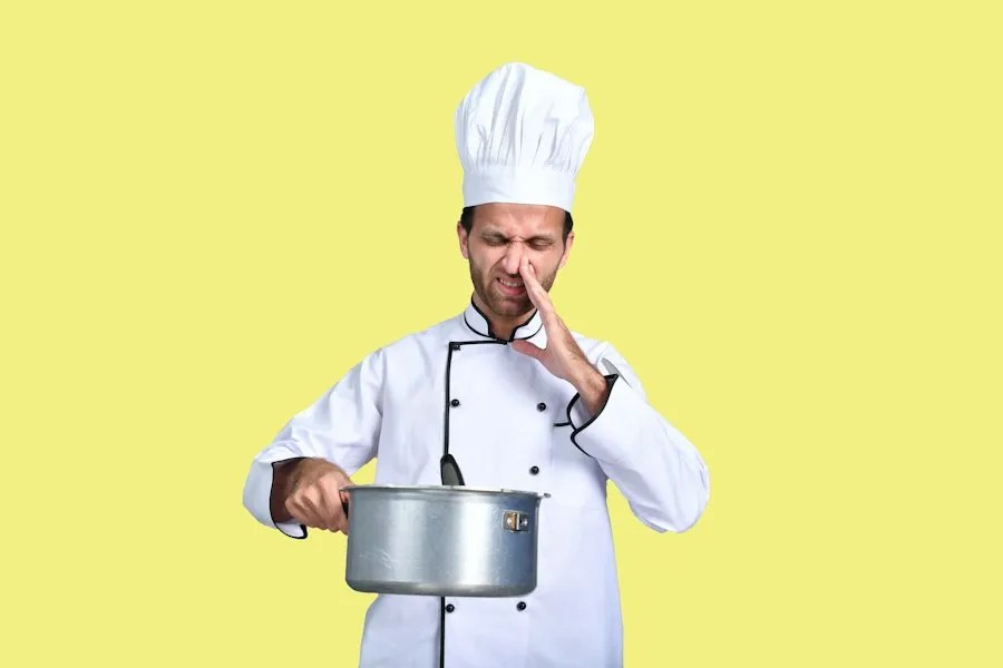 Photo common gastronomy mistakes